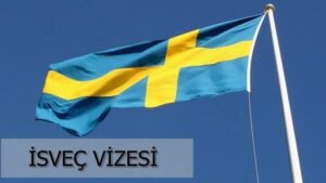 İsveç vizesi başvurusu için gerekli belgeler ve İsveç bayrağı