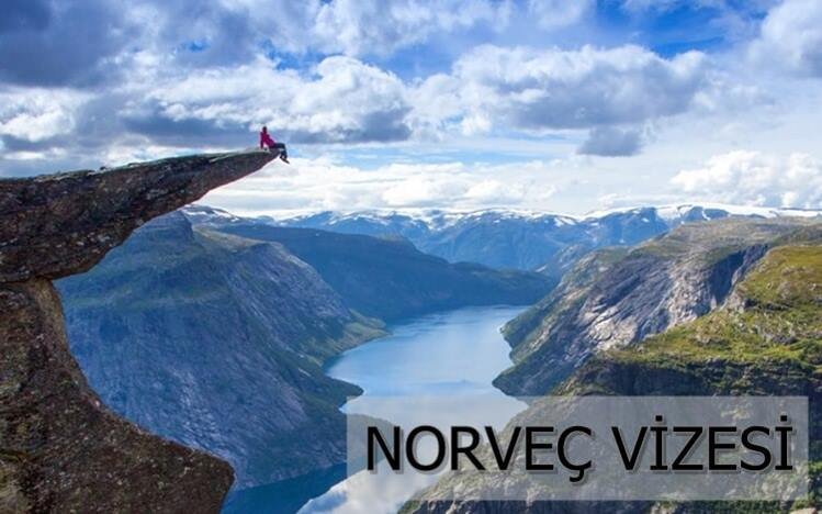 Norveç vizesi - Trolltunga kayalığından fiyort manzarası, İskandinav doğası